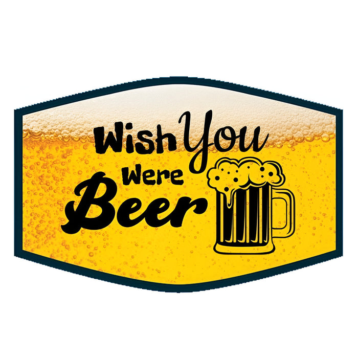 Face Protector (Adult) - Wish You Were Beer