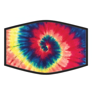 Face Protector (Adult) - Shibori Rainbow 1