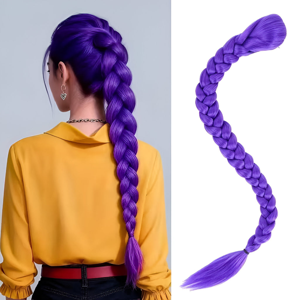 K-Pop Rumi Braided (Dual Clip)