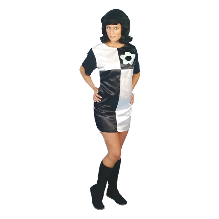 60s Mini Shift Dress Costume - (Adult)