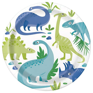 Blue & Green Dinosaur Party Accessories & Tableware