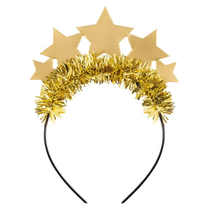 Gold Foil Star Headband