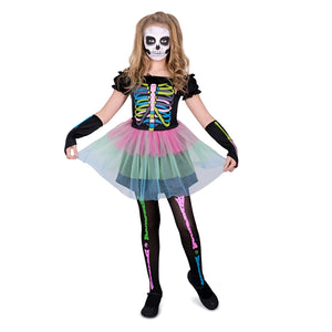 Neon Skeleton Tutu - (Child)