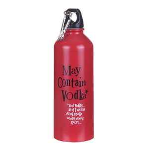 "May Contain Vodka" Water Bottle