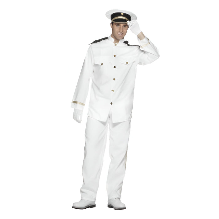 Cruise Ship Captain XL Costume - (Adult)