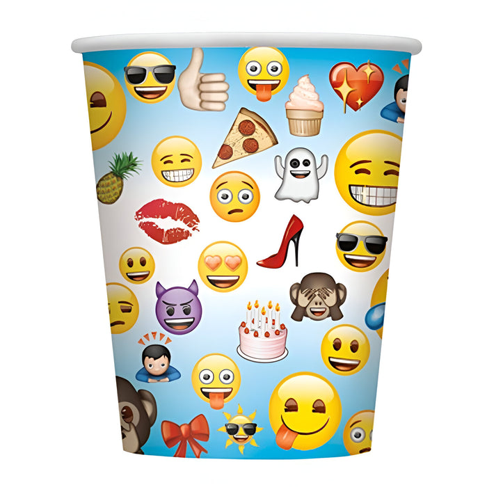 Emoji Party Cups - Pack of 8