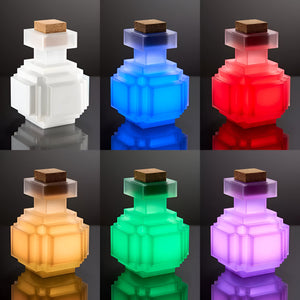 Minecraft Illuminating Potion Bottle Replica