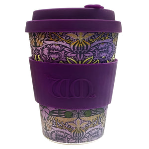 Ecoffee Cup 'William Morris Peacock' - 12oz