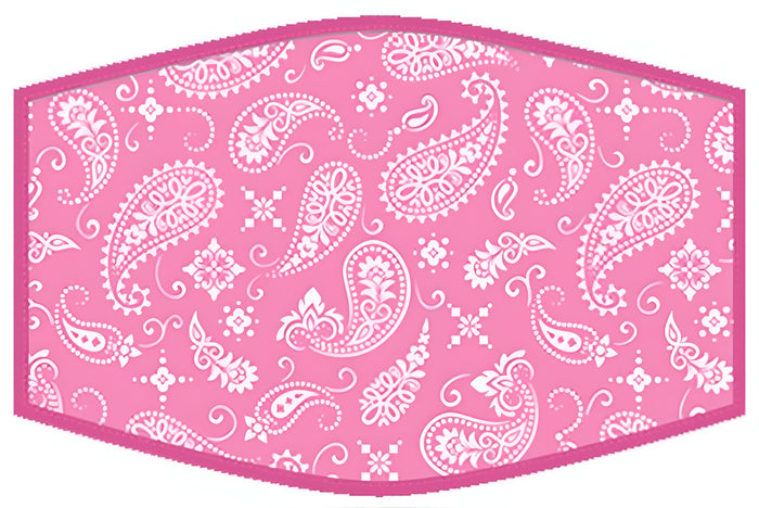 Face Protector (Adult) - Pink Bandana