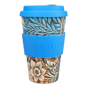 Ecoffee Cup 'William Morris Lily' - 14oz