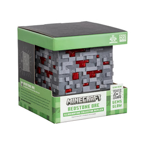 Minecraft Illuminating Redstone Ore Cube