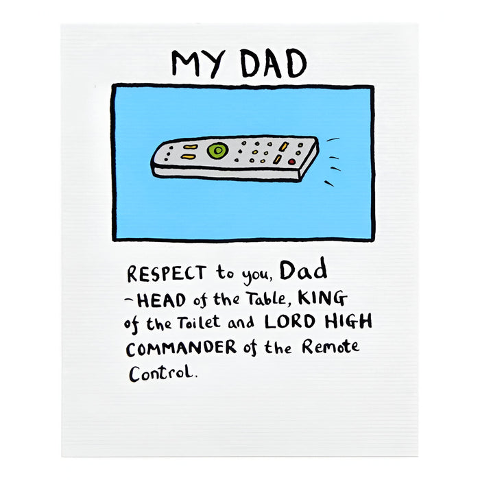 My Dad - Card