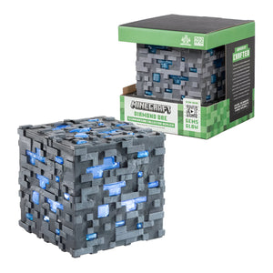 Minecraft Illuminating Diamond Ore Cube