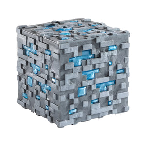 Minecraft Illuminating Diamond Ore Cube