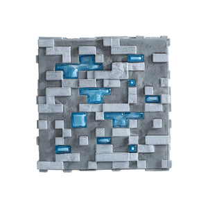 Minecraft Illuminating Diamond Ore Cube