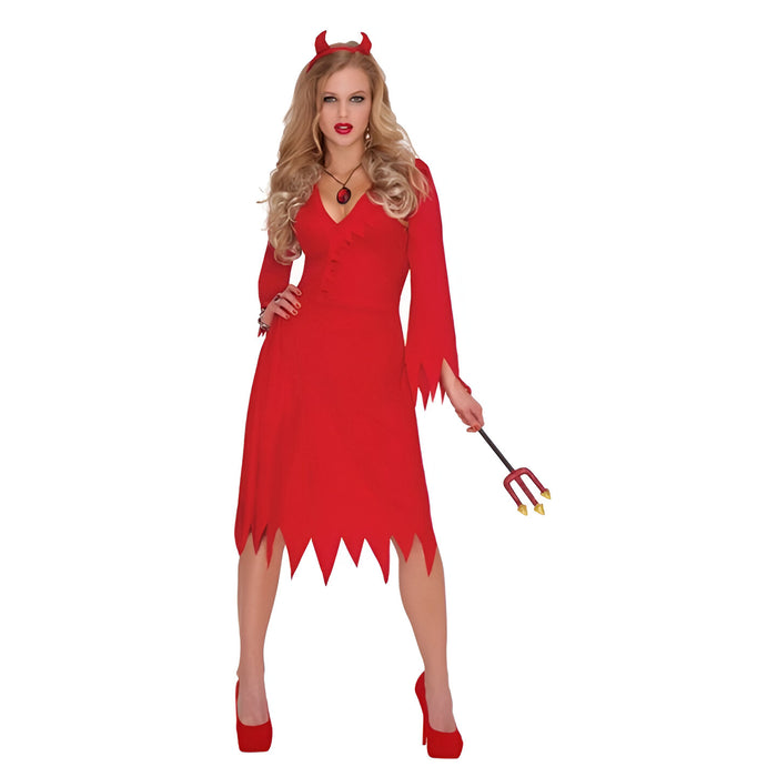 Red Hot Devil Costume - (Adult)