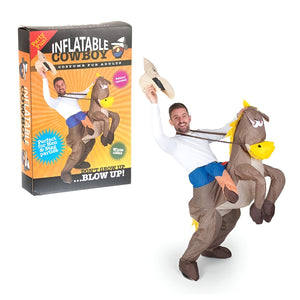 Inflatable Cowboy Costume - (Adult)