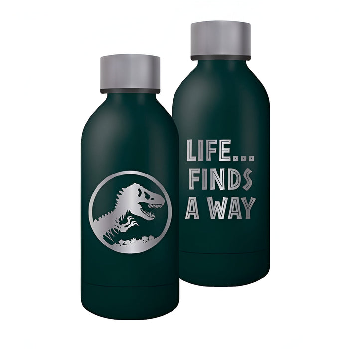 Jurassic Park Water Bottle - Life Finds a Way