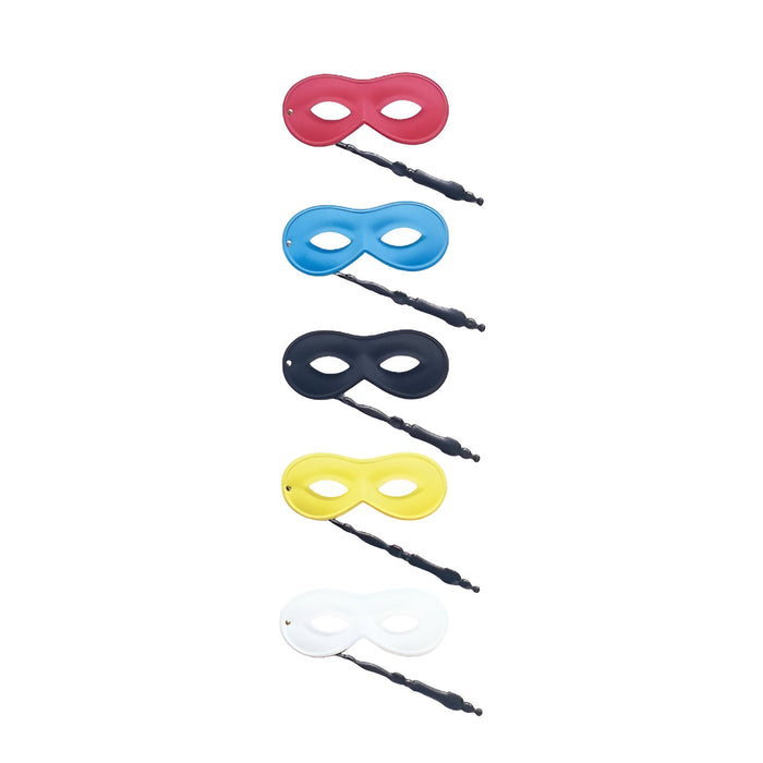 Eye Mask With Stick - Assorted Colours (Adult)