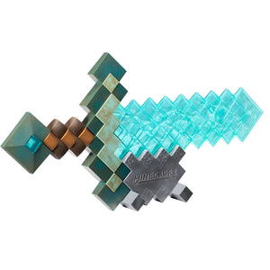 Minecraft Illuminating Diamond Sword Replica