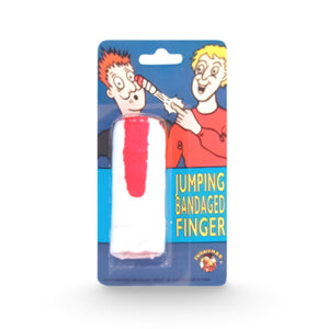 Jumping Bandaged Finger