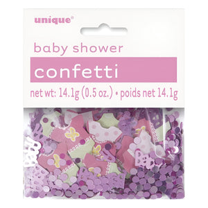 Baby Shower Confetti - Pink Polka Dot