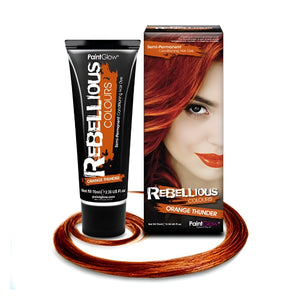 Semi Permanent Hair Dye - Orange Thunder