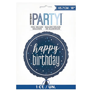 Glitz Blue & Silver Birthday Party Accessories & Tableware