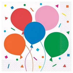 Colourful Balloons Birthday Party Accessories & Tableware