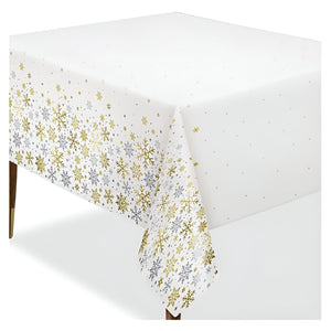 Silver & Gold SnowFlakes Party Accessories & Tableware