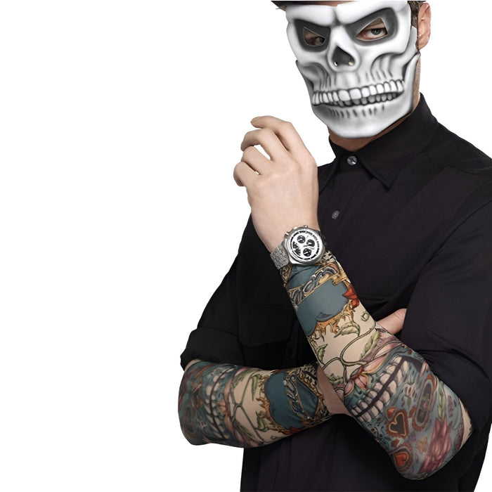 Day Of The Dead Tattoo Sleeves - (Adult)