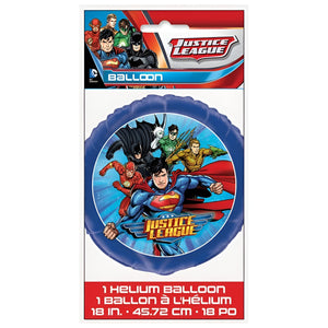 Justice League Helium Balloon - 18"