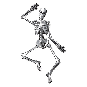 Cut-Out Jointed Skeleton Decoration - 55 inch