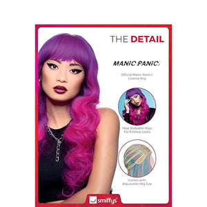 Manic Panic Siren Wig - Fuchsia Passion (Adult)