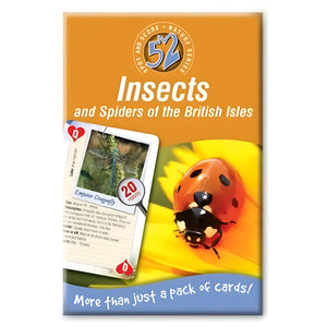 52 Ways Nature Series Playing Cards - Insects and Spiders