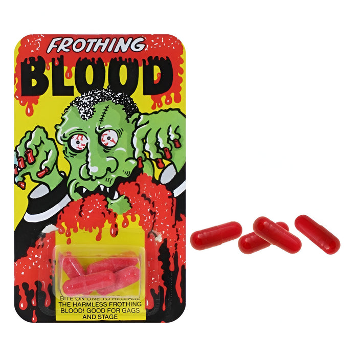 Frothing Fake Blood Capsules