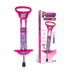 Pogo Stick, Flasher - Pink & Purple