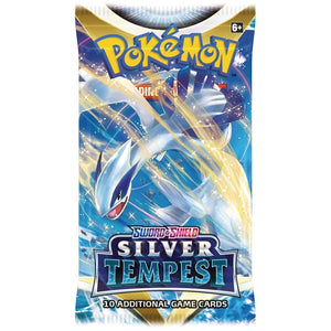 Pokémon TCG: Sword & Shield - Silver Tempest - Booster Pack (10 Cards)