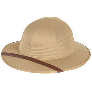 Safari Hat, Nylon Felt - Beige (Adult)