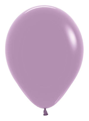 Pastel Dusk Lavender Latex Balloons - 12" (Pack of 100)