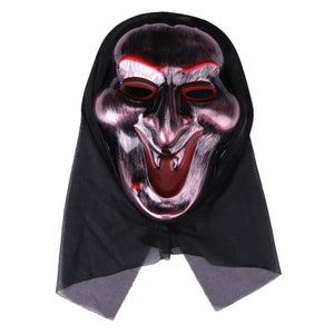 Witch Ghostface Scream Halloween Mask - Black/Gold