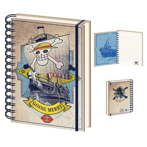 ONE PIECE (The Going Merry) A5 Notebook