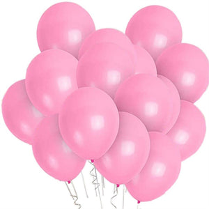 Pink Latex Balloons - 12" (Pack of 100)