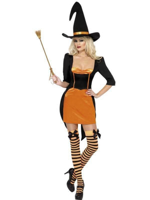 Pumpkin Witch Costume - (Adult)