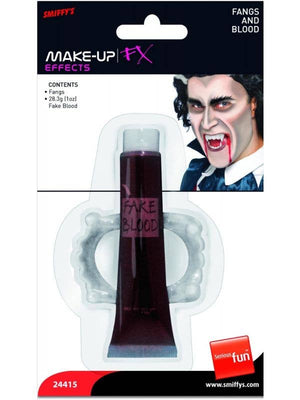 Make-Up FX - Fake Blood And Fangs