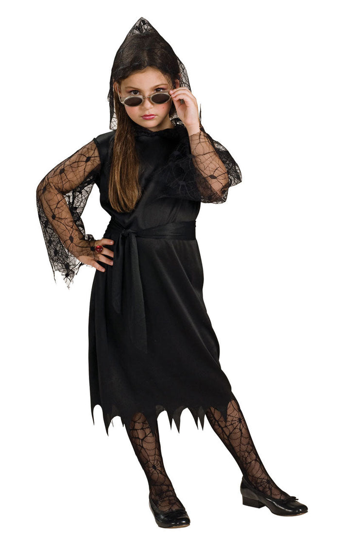 Gothic Lace Vampiress Costume - (Child)