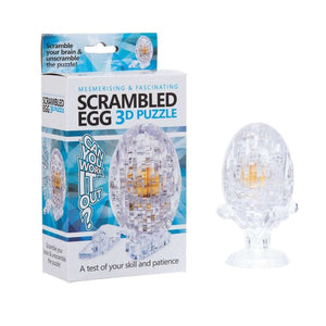 3D Crystal Puzzle - Scrambled Egg