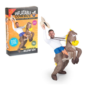 Inflatable Cowboy Costume - (Adult)