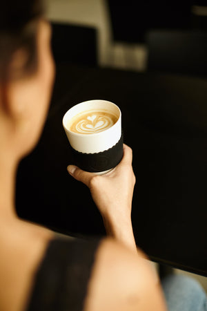 Ecoffee Cup 'Black Nature' - 14oz