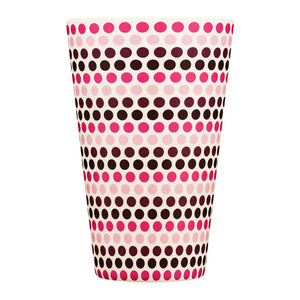 Ecoffee Cup 'Pink Polka' - 14oz